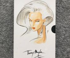 90s Vintage Collector Vhs of Thierry Mugler Paris Fashion show. Unwrapped