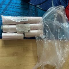 Pink bathroom Bin bags