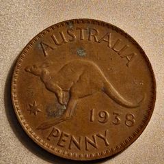 1938 Australia Penny