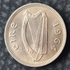 Ireland 1964 Three pence 3d Mint Unc coin