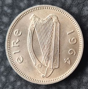 Ireland 1964 Three pence 3d Mint Unc coin