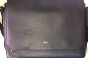 Lacoste leather shoulder messenger laptop Cross Body Travel Work Bag brand new with tag