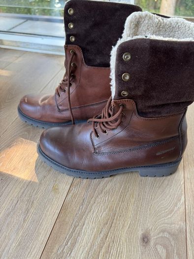 Aldo Mens winter weatherproof boots with shoe shine