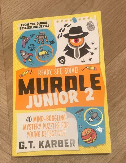 Murdle Junior 2 mystery puzzle book