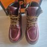 Men's Leather Moc Toe Boots, UK 8.6, UK 42.5 Image 2