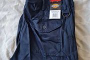 dickies r/hawk Cargo trousers Size 34/32 zip fly navy brand new with tags