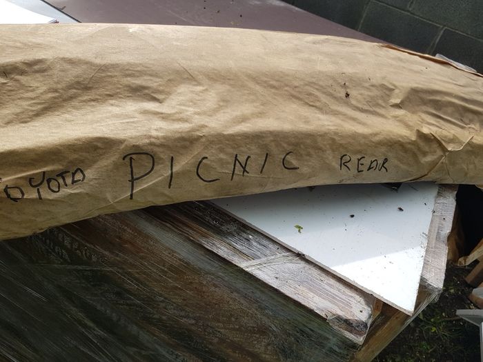Toyota Picnic rear bumper - new old stock