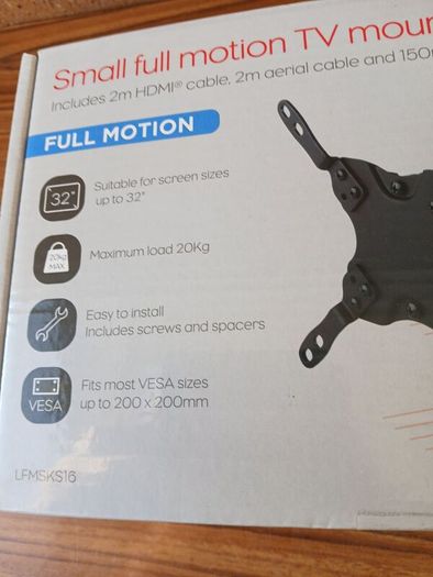 New tv wall mount kit.