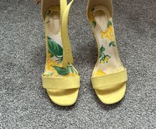 Women's Yellow High Heels