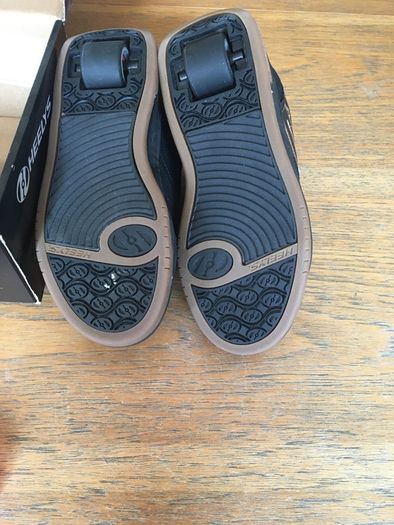 Brand new Heelys Black Brown Gum. UK size 3