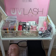 Complete Lash Business Setup Featuring Tatti Lashes UV System