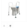 Medguard Raised Toilet Seat Frame Image 2