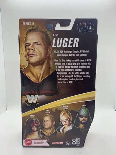 wwe elite Legends series 17  Wolfpack Lex Luger action figure