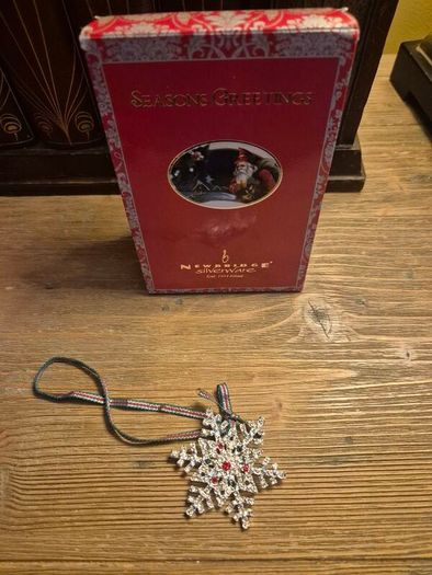 Newbridge Silverware Crystal Christmas Decorations x5 Bundle | Vintage & Modern | Mint