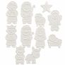 Colour Your Own Nativity Set with Stable, 10 Figures 3D Image 4