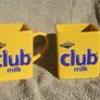JACOBS CLUB MILK (Club Milk chocolate bar) - a pair of promotional cube shaped mugs (c.1990) Image 2