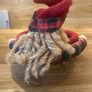 Christmas Santa Rattan Basket Image 3