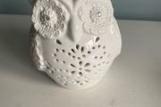 Owl candle holder