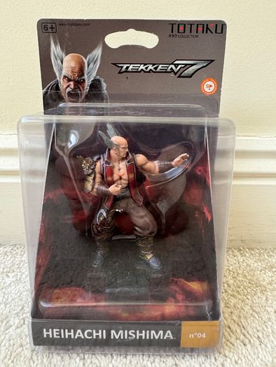 Tekken 7 Heihachi Mishima Totaku Collectible Action Figure No 4 new Damaged Box Please see photos