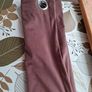 Rose coloured curtains X 2 pairs Image 5