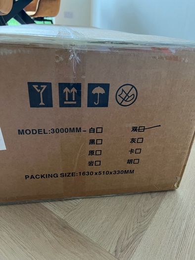Brand New 300cm Floating TV Unit. Still in box