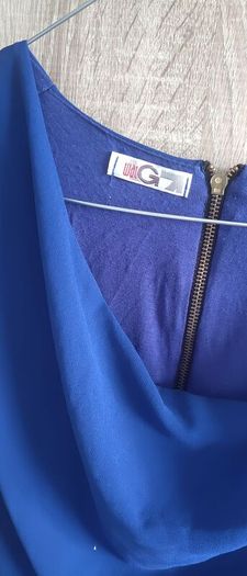 Wal g dress cobalt label size S