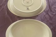 Wedgwood Jasper Conran Cream Large Oval Bakers