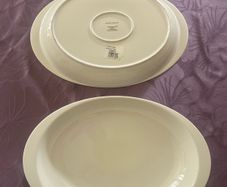 Wedgwood Jasper Conran Cream Large Oval Bakers
