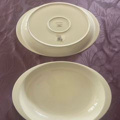 Wedgwood Jasper Conran Cream Large Oval Bakers