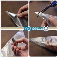 100 pcs Piping Bags excellent for cakes decorations disposable and easy to use bakery supplier LOT OF 100 pcs