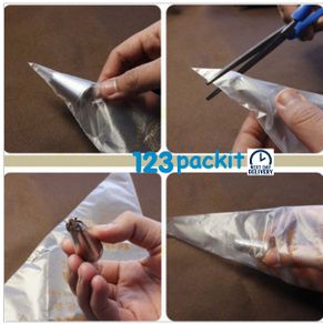 100 pcs Piping Bags excellent for cakes decorations disposable and easy to use bakery supplier LOT OF 100 pcs