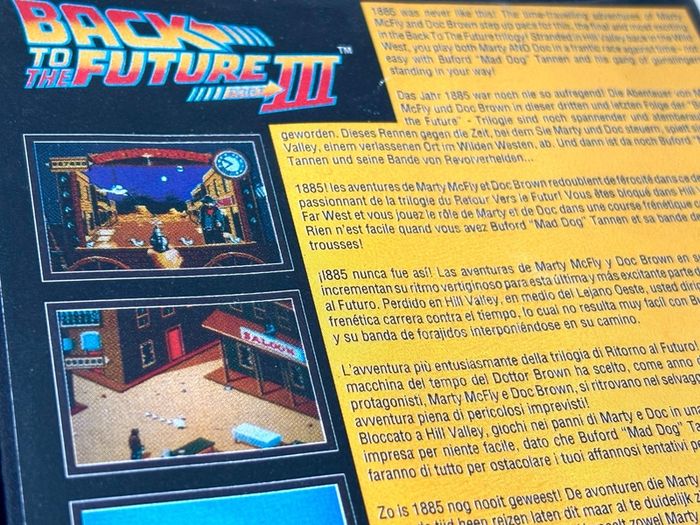 Back to the Future 3 for Sega Mega Drive - Boxed