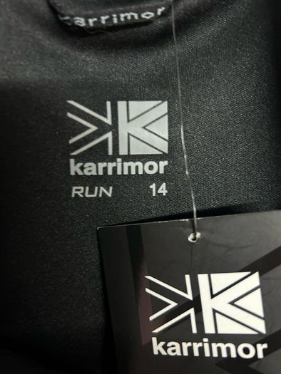 Black Karrimor half zip size 14