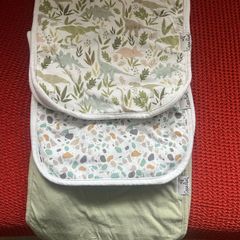 Burp cloth CopperPearl x3