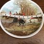 Large 10" Hunting Scene Picture Plate Image 8