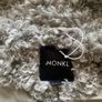 MONKI  Curly Faux Fur Jacket/Teddy Coat Size S Image 4