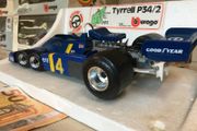 Model Car Burago Tyrrell P34/2 Scale 1/14
