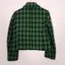 Marks & Spencer Black Green Geometric Textured Wool Blend Short Jacket Petite 10UK/38EU Image 7
