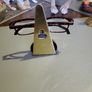 Eye glasses stand brass Image 4