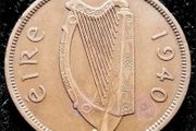 [#12] - Ireland 1940 | Irish 1d | Irish One Penny | Hen and Chicks | KM.11