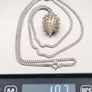 Vintage 925 Silver Cute Hedgehog Necklace Image 10