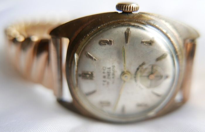 Vintage Tempo Watch 17 Jewels Incabloc Swiss made Manual Watch (works well and keeps time)