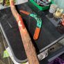 Authentic Aboriginal boomerang and didgeridoo, 88cm Image 6
