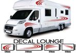 Vinyl Graphics Stickers Decals Set Camper Van Rv