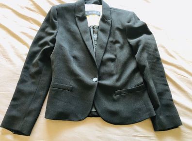 Blazer  Zara Basic Black