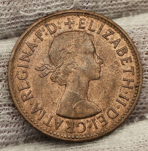 Australia 1961 1/2d Halfpenny Beautiful Uncirculated