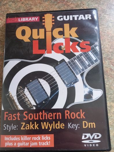 Lick Library Zack Wylde Quick Licks DVD