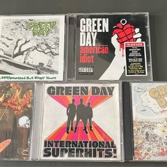 a selection of  GREEN DAY  albums