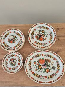 Vintage Brendan Erin Stone Dinner Set  Made in arklow