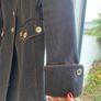 Karen Millen Denim Coat Size 14 Image 8